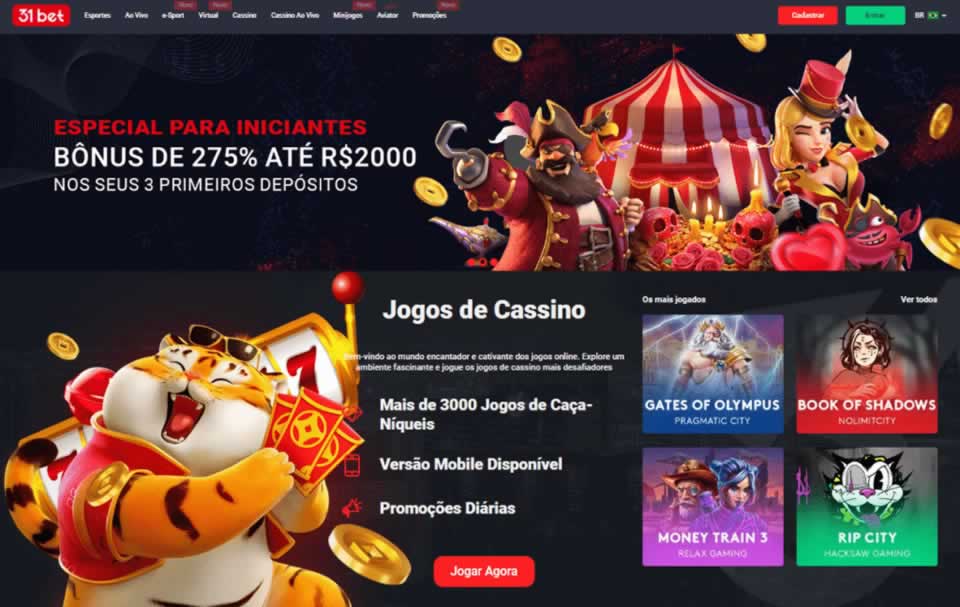 Você veio ao lugar certo! Aqui publicamos constantemente novos casinos online.